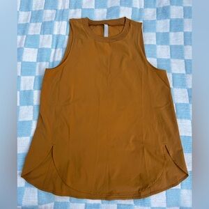 Athleta Brown Sleeveless Tank Top